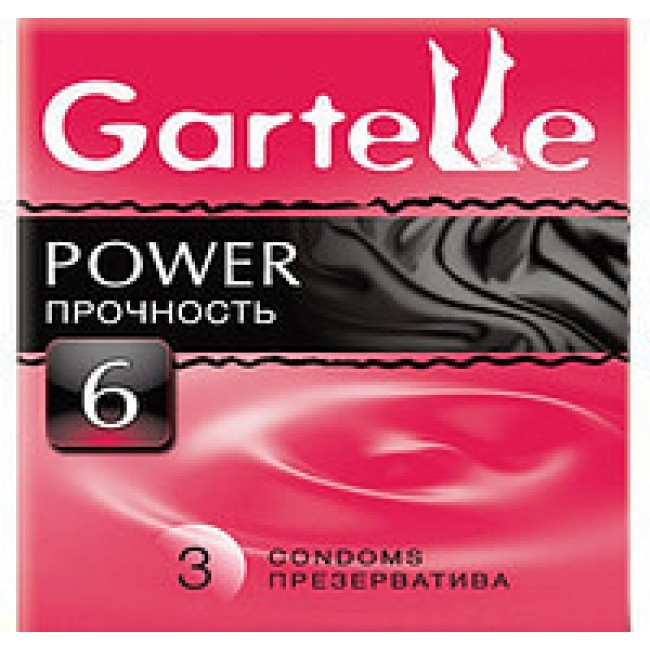  Презервативы Gartelle power прочность (3 шт)  | Био Маркет