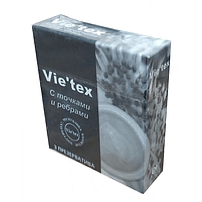  Презервативы Vie`tex с точками и ребрами  | Био Маркет