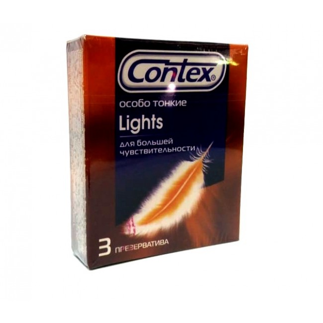  Презервативы Contex lights (3 шт)  | Био Маркет