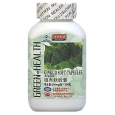  Гинкго билоба в капсулах - Ginkgo soft capsule green-health (укрепление сосудов).  | Био Маркет